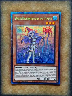 Yugioh Water Enchantress Of The Temple GRCR-EN026 Collector Rare 1st Ed NM - Image 1