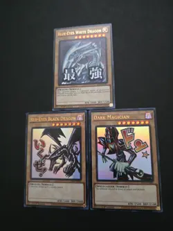 Yu-Gi-Oh Rarity Collection 5 Stamped Blue-Eyes, Dark Magician And Red-Eyes - Image 1