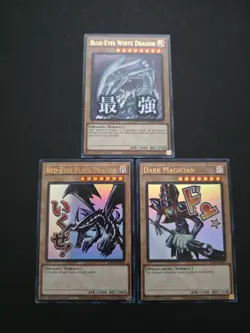 Yu-Gi-Oh Rarity Collection 5 Stamped Blue-Eyes, Dark Magician And Red-Eyes - Image 5
