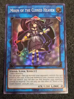 1x Yu-Gi-Oh! Moon Of The Closed Heaven - OP26-EN009 - Super Rare - NM - Image 1