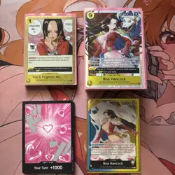 One Piece TCG Boa Hancock Yellow Competitive Starter Deck - Image 1