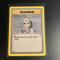 Trainer Professor Oak 88/102 | Pokemon Cards TCG: Base Set 1999 | Common WOTC NM - Image 1