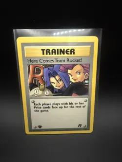 Here Comes Team Rocket 71/82 1st Edition Team Rocket Non Holo Pokemon Card - Image 1