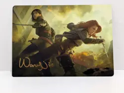 Mary Read and Anne Bonny -Assassins Creed -Gold Stamped -Art Card Series -7/20 - Image 1