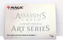 Mary Read and Anne Bonny -Assassins Creed -Gold Stamped -Art Card Series -7/20 - Image 2