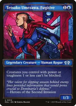 1x - Tetsuko Umezawa, Fugitive - Showcase #12 - Multiverse Legends - NM MTG - Image 1