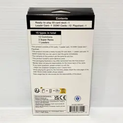 One Piece Card Game Starter Deck: Monkey D. Luffy (ST-08) - Factory Sealed - Image 2