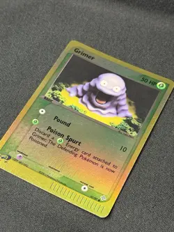 Pokemon Grimer Card 57/97 Reverse Holo EX Dragon Very Light Play NM 👀👀 - Image 4