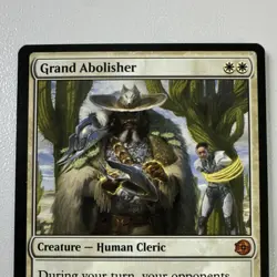 Wizards of the Coast Grand Abolisher Outlaws Big Score Mythic White Creature - Image 3