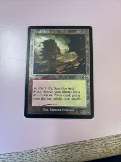 Arid Mesa (Retro Frame) (Foil Etched) PACK FRESH MINT-NM Modern Horizons 2 MTG - Image 1