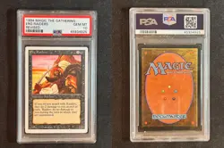 1994 Magic the Gathering MTG Revised Erg Raiders PSA 10 GEM MINT - Image 1
