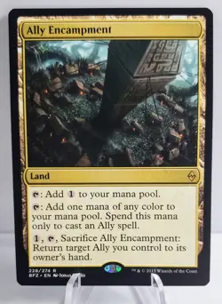 x1 Ally Encampment NM 228 BFZ Battle for Zendikar MTG Magic The Gathering - Image 1