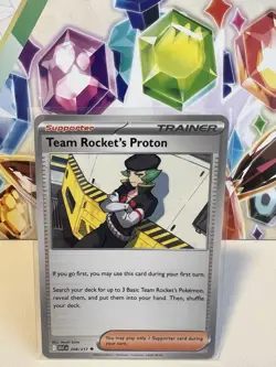 Team Rocket’s Proton 208/217 Uncommon Regular - Pokemon TCG Ascended Heroes - NM - Image 1