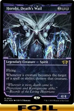 1x - Horobi, Death's Wail - FOIL SHOWCASE #14 - Multiverse Legends - NM MTG - Image 1