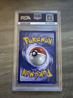 1999 POKEMON FOSSIL #12 MOLTRES-HOLO PSA 8 - Image 2