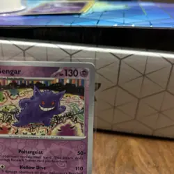 Pokemon TCG SV:151 Gengar #094/165 Rare Reverse Holo NM - Image 3