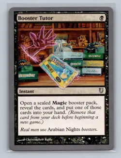 Booster Tutor - Magic The Gathering Unhinged #51/140 MTG -LP - Image 1