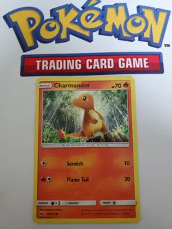 Charmander HOLO RARE 18/147 Pokemon S&M Burning Shadows LP/MP - Image 1