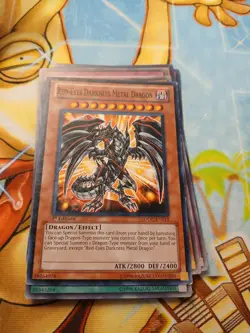 Red-Eyes Darkness Metal Dragon SDDC-EN013 Dragons Collide 1st Edition - Image 1