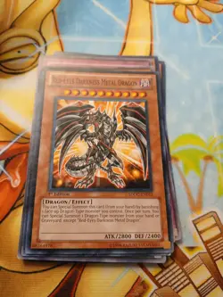 Red-Eyes Darkness Metal Dragon SDDC-EN013 Dragons Collide 1st Edition - Image 1