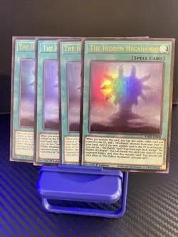 Yu-Gi-Oh! The Hidden Hecahands PHRE-EN008 1st Edition (Ultra Rare) x4 Cards - Image 1