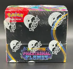 Pokemon Cards Phantasmal Flames Booster Box 36 Packs Pokemon Mega Evolution - Image 1