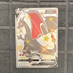 Pokemon Charizard V 079/073 Secret Rare Shiny Star V Full Art Holo 220 HP Card - Image 1