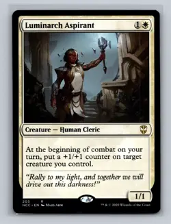 LUMINARCH ASPIRANT Streets of New Capenna Commander MTG Magic LP - Image 1
