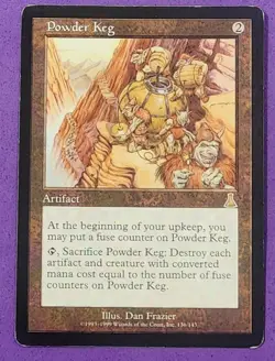 MTG Magic The Gathering - Powder Keg - Urza's Destiny MP (Moderately Played) - Image 1