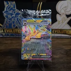 Pokemon Jolteon ex Prismatic Evolutions Promo Holo 030/131 Flashing Spear Dravi… - Image 1