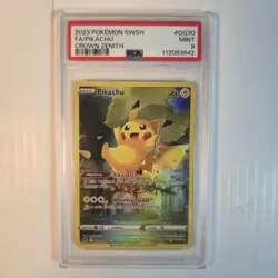Pikachu GG30/GG70 Crown Zenith: Galarian Gallery Holo Grade MINT 9 PSA Pokemon - Image 1