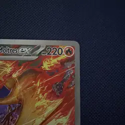 Pokemon TCG Team Rocket's Moltres EX 229/182 Destined Rivals SIR NM/MINT - Image 3