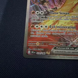 Pokemon TCG Team Rocket's Moltres EX 229/182 Destined Rivals SIR NM/MINT - Image 5