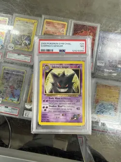 2000 POKEMON GYM CHALENGER - SABRINA’S GENGAR NM PSA 7 #29 - Image 1