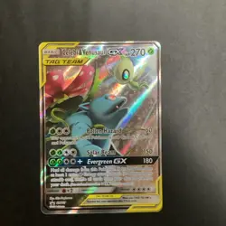 Pokemon Celebi & Venusaur GX TAG TEAM Promo Holo SM167 270HP - Image 1