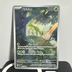 Pokemon Virizion Illustration Rare Full Art Holo Basic 120 HP 095/086 SV11W - Image 1