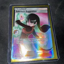 Sabrina’s Suggestion Full Art Pokemon Sun and Moon Team up - Image 1