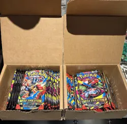 Pokemon TCG Mega Evolution Lot of (50) Booster Packs Factory Sealed New - Image 1