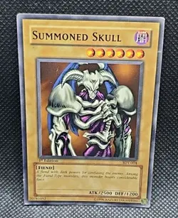 Yu-Gi-Oh! Summoned Skull SDY-E004 1st Edition Starter Deck Yugi NM - Image 1