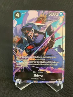 One Piece Shiryu PRB02-015 Rare Foil Alt Art Premium Booster Volume 2 - Image 1