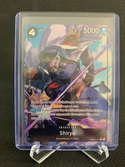 One Piece Shiryu PRB02-015 Rare Foil Alt Art Premium Booster Volume 2 - Image 3