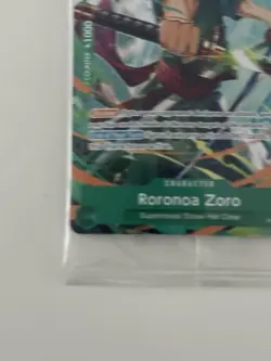 One Piece Roronoa Zoro P-114 C2E2 Promo, Sealed - Image 4