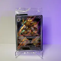 Alakazam #009 Mega Evolution Full Art Promo Pokemon Card (Sealed) - Image 1