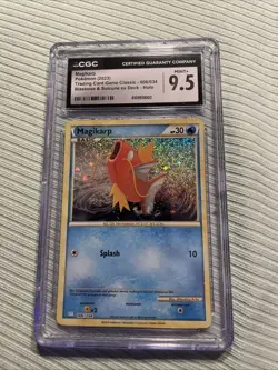 Magikarp 006/034 Trading Card Game Classic CGC 9.5 Mint Holo Pokemon - Image 1