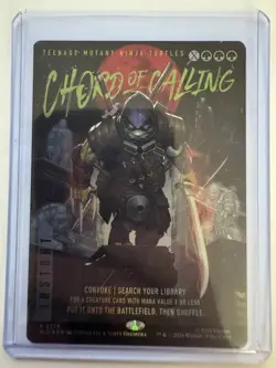 Chord of Calling (2376) FOIL Secret Lair Drop Near Mint TMNT ENG - Image 1