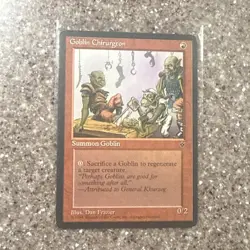 Goblin Chirurgeon (C, Frazier) - Fallen Empires - MTG Magic - Common - Creature - Image 1