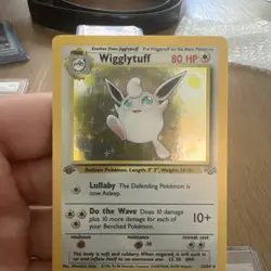 Pokemon TCG Wigglytuff Jungle 16/64 1st Edition Holo Rare LP - Image 2