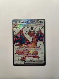 CHARIZARD EX 056 BLACK STAR PROMO SCARLET & VIOLET NM - Image 1