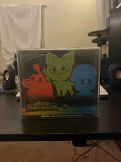 Pokemon Paldea Evolved Elite Trainer Box SEALED IN PROTECTIVE CASING - Image 1