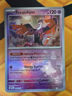Fezandipiti 045/131 Reverse Holo Masterball Prismatic Evolutions Pokemon TCG - Image 1